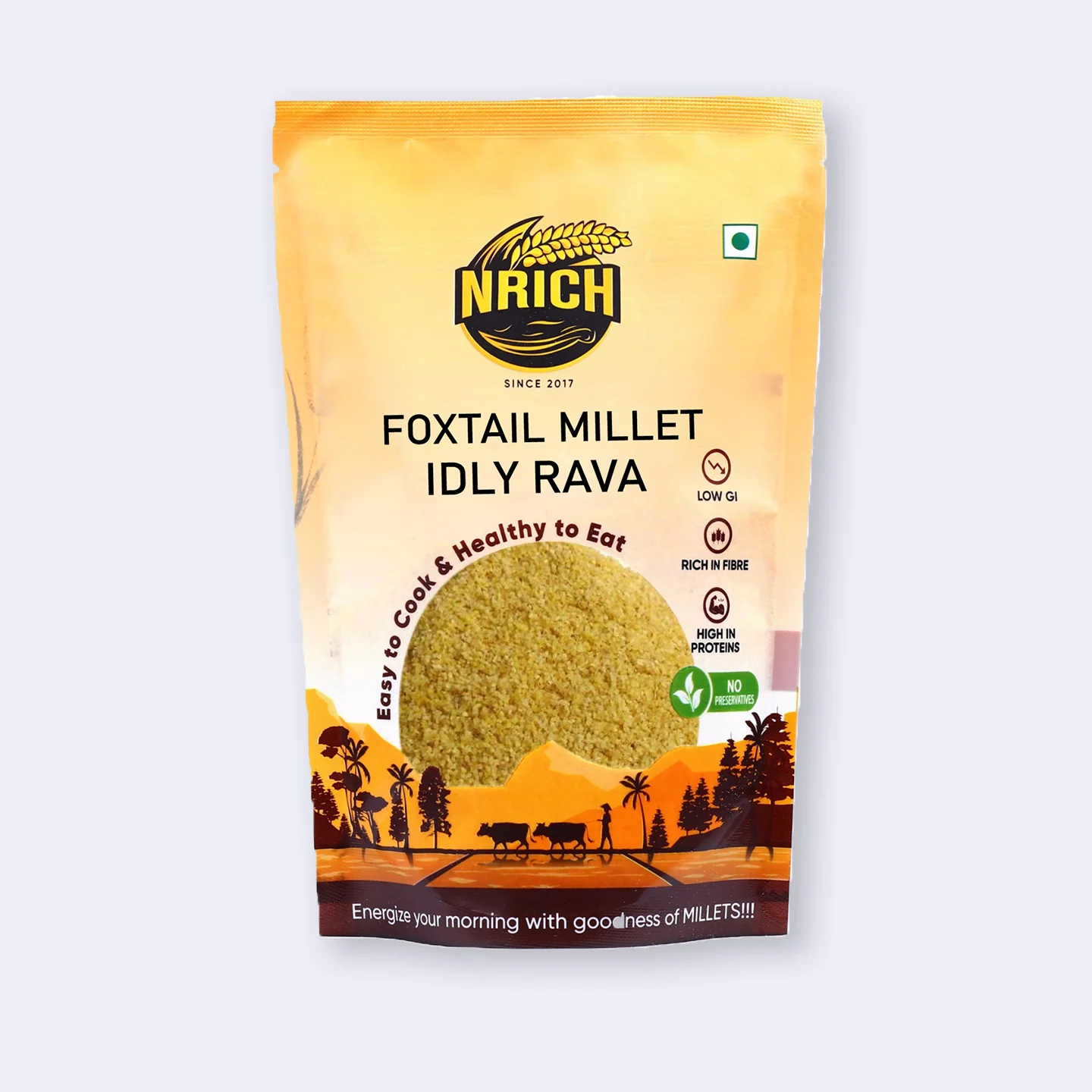 Foxtail Millet Idly Rava